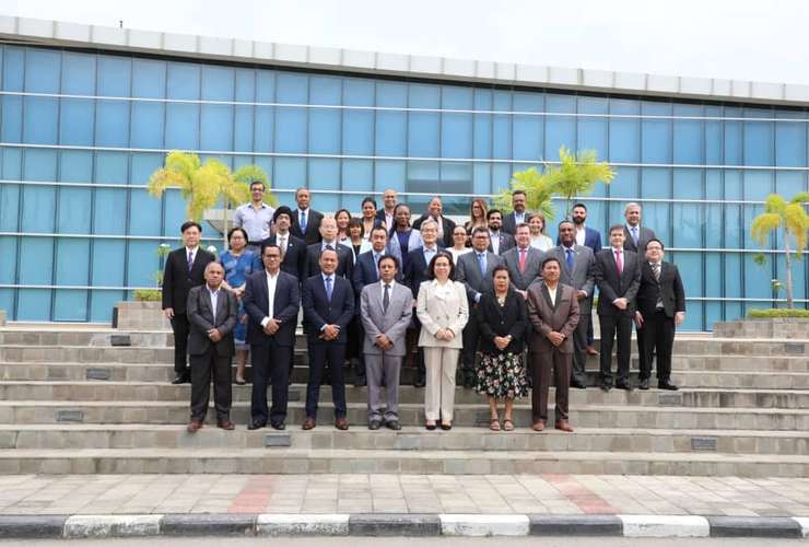 MOP PARTISIPA ENKONTRU ATUALIZASAUN KONA-BA PROGRESU ADEZAUN NO INTEGRASAUN TIMOR-LESTE NIAN BA ASEAN