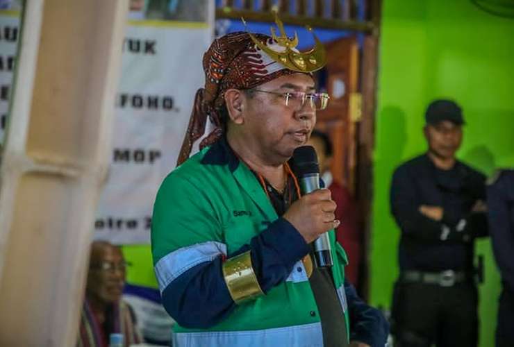 PM XANANA HO MINISTRU OBRAS PÚBLIKA SOSIALIZA PROJEITU ALARGAMENTU ESTRADA NASIONAL ERMERA IHA NUNUTALI