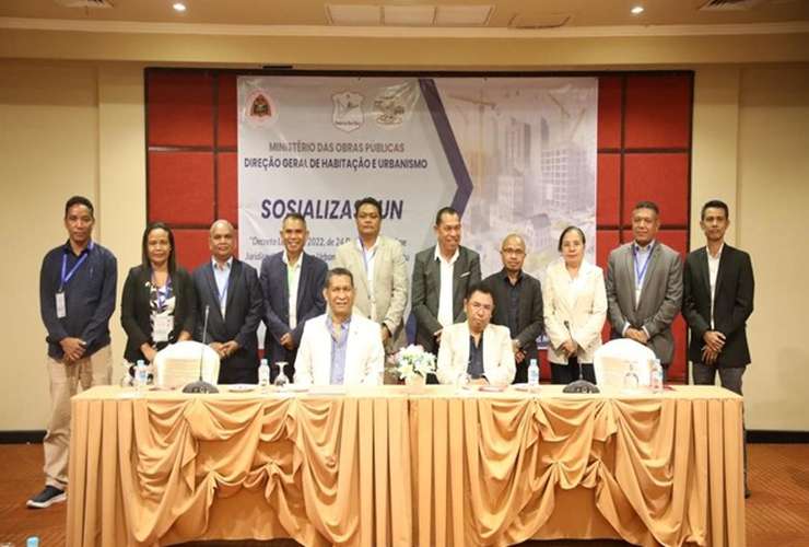 MOP SOSIALIZA DEKRETU LEI NÚ. 9/2022 KONA-BA REJIME JURĺDIKU EDIFIKASAUN NO URBANIZASAUN INKLUI PROSEDIMENTU BA LISENSA KONSTRUSAUN