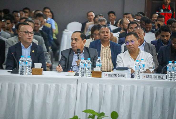 MINISTRU OBRAS PÚBLIKA PARTISIPA REUNIAUN KOORDENASAUN NASIONAL KONABA PROGRAMA INVESTIMENTU MUNISIPAL NE’EBE ORGANIZA HOSI MAE