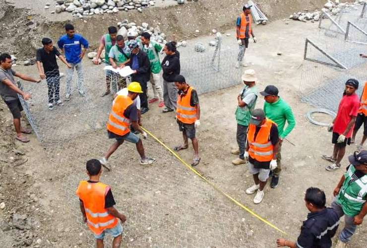 REHABILITASAUN ESTRADA URBANA LUGATOI ATINJI ONA 57%